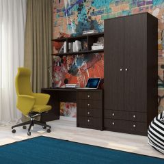 Шкаф Нина (М6) Венге в Нытве - nytva.mebel24.online | фото
