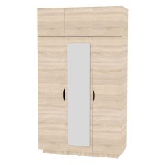 Шкаф с зеркалом "Аврора (H21_M)" в Нытве - nytva.mebel24.online | фото 5
