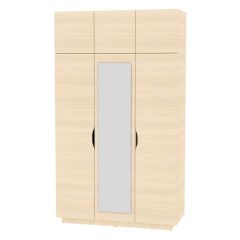 Шкаф с зеркалом "Аврора (H21_M)" в Нытве - nytva.mebel24.online | фото 9