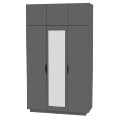 Шкаф с зеркалом "Аврора (H21_M)" в Нытве - nytva.mebel24.online | фото 20