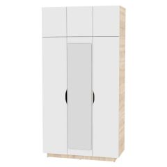 Шкаф с зеркалом "Аврора (H23_M)" в Нытве - nytva.mebel24.online | фото