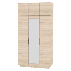 Шкаф с зеркалом "Аврора (H23_M)" в Нытве - nytva.mebel24.online | фото 5