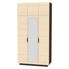 Шкаф с зеркалом "Аврора (H23_M)" в Нытве - nytva.mebel24.online | фото 8
