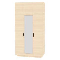 Шкаф с зеркалом "Аврора (H23_M)" в Нытве - nytva.mebel24.online | фото 9