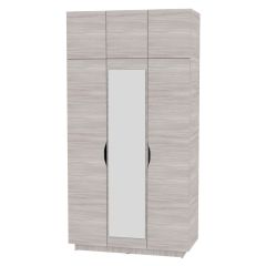 Шкаф с зеркалом "Аврора (H23_M)" в Нытве - nytva.mebel24.online | фото 12