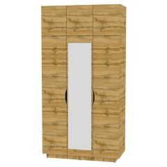 Шкаф с зеркалом "Аврора (H23_M)" в Нытве - nytva.mebel24.online | фото 18