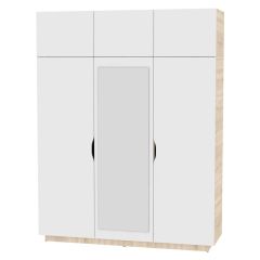 Шкаф с зеркалом "Аврора (H29_M)" в Нытве - nytva.mebel24.online | фото 3