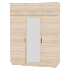 Шкаф с зеркалом "Аврора (H29_M)" в Нытве - nytva.mebel24.online | фото 5