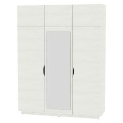 Шкаф с зеркалом "Аврора (H29_M)" в Нытве - nytva.mebel24.online | фото 16