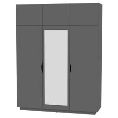 Шкаф с зеркалом "Аврора (H29_M)" в Нытве - nytva.mebel24.online | фото 20