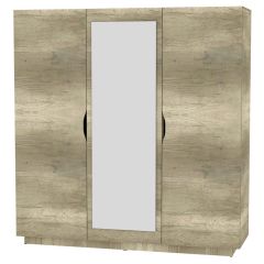 Шкаф с зеркалом "Аврора (H30_M)" в Нытве - nytva.mebel24.online | фото 17