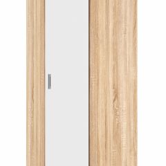 БЕАТРИС Шкаф Угловой (Дуб Сонома/Белый глянец) в Нытве - nytva.mebel24.online | фото
