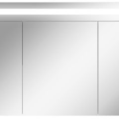 Шкаф-зеркало Аврора 100 с подсветкой LED Домино (DV8012HZ) в Нытве - nytva.mebel24.online | фото 1