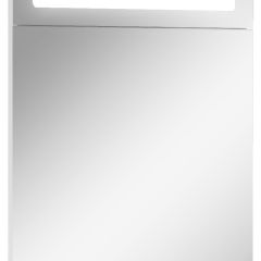 Шкаф-зеркало Аврора 55 левый с подсветкой LED Домино (DV8003HZ) в Нытве - nytva.mebel24.online | фото