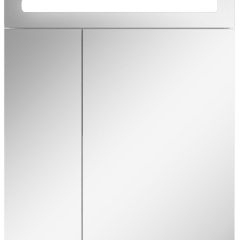 Шкаф-зеркало Аврора 60 с подсветкой LED Домино (DV8005HZ) в Нытве - nytva.mebel24.online | фото 4
