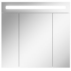 Шкаф-зеркало Аврора 75 с подсветкой LED Домино (DV8008HZ) в Нытве - nytva.mebel24.online | фото 4