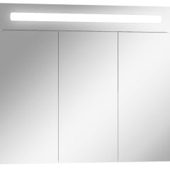 Шкаф-зеркало Аврора 80 с подсветкой LED Домино (DV8009HZ) в Нытве - nytva.mebel24.online | фото