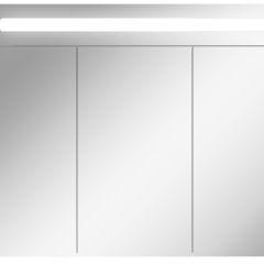 Шкаф-зеркало Аврора 85 с подсветкой LED Домино (DV8010HZ) в Нытве - nytva.mebel24.online | фото 4