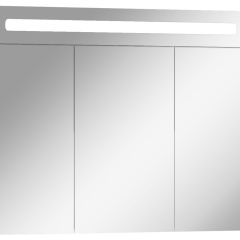 Шкаф-зеркало Аврора 85 с подсветкой LED Домино (DV8010HZ) в Нытве - nytva.mebel24.online | фото 1