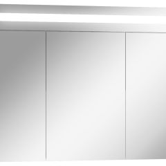 Шкаф-зеркало Аврора 90 с подсветкой LED Домино (DV8011HZ) в Нытве - nytva.mebel24.online | фото 1