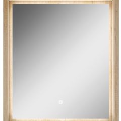 Шкаф-зеркало Nice 60 с подсветкой Домино (DN4706HZ) в Нытве - nytva.mebel24.online | фото 2
