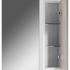 Шкаф-зеркало Uno 60 Дуб серый левый/правый Домино (DU1503HZ) в Нытве - nytva.mebel24.online | фото 4