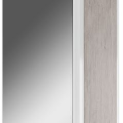 Шкаф-зеркало Uno 60 Дуб серый левый/правый Домино (DU1503HZ) в Нытве - nytva.mebel24.online | фото 1