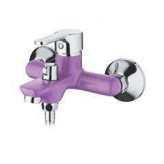 Смеситель для ванны Accoona A6367S фиолетовый в Нытве - nytva.mebel24.online | фото