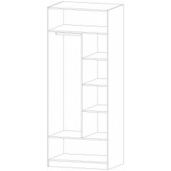 ДИАНА Шкаф 2-х створчатый в Нытве - nytva.mebel24.online | фото 2