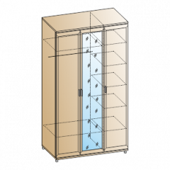 Спальня Мелисса композиция 3 (Акация Молдау) в Нытве - nytva.mebel24.online | фото 4