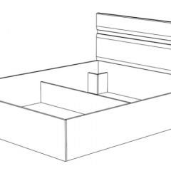 Спальный гарнитур Ненси (Венге/Белый глянец) в Нытве - nytva.mebel24.online | фото 3