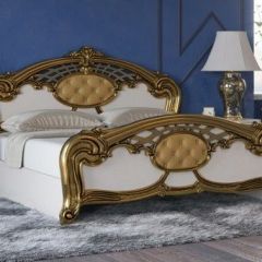 Спальный гарнитур Ольга (модульная) беж/золото в Нытве - nytva.mebel24.online | фото 6