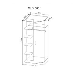 СОФИ Спальный гарнитур (модульный) в Нытве - nytva.mebel24.online | фото 27