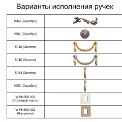 Спальный гарнитур Тиффани Premium черная/серебро в Нытве - nytva.mebel24.online | фото 7