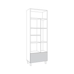 Стеллаж 13.148 Манхеттен в Нытве - nytva.mebel24.online | фото 2