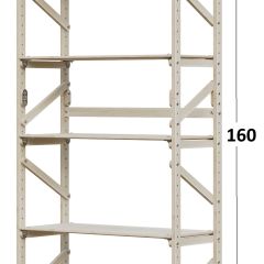 Стеллаж Конструктор Арт.С1600-1 в Нытве - nytva.mebel24.online | фото 2
