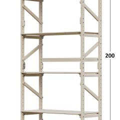 Стеллаж Конструктор Арт.СR2000-1 в Нытве - nytva.mebel24.online | фото 2