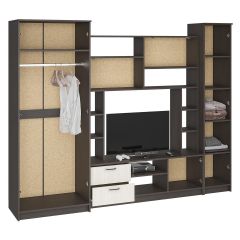 Стенка Марта 11 (Венге/Беленый дуб) в Нытве - nytva.mebel24.online | фото 4