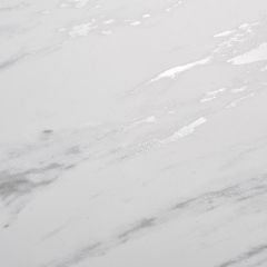 Стол BELLUNO 160 MARBLES KL-99 Белый мрамор матовый, итальянская керамика/ белый каркас, ®DISAUR в Нытве - nytva.mebel24.online | фото 9