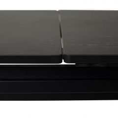 Стол CORNER 120 MATT BLACK MARBLE SOLID CERAMIC / BLACK, ®DISAUR в Нытве - nytva.mebel24.online | фото 4