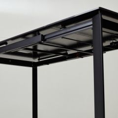 Стол CORNER 120 MATT BLACK MARBLE SOLID CERAMIC / BLACK, ®DISAUR в Нытве - nytva.mebel24.online | фото 6
