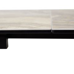 Стол IVAR 180 MARBLES KL-80 Серый мрамор, итальянская керамика, ®DISAUR в Нытве - nytva.mebel24.online | фото 2