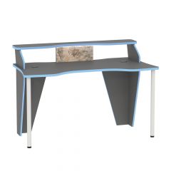Стол компьютерный 12.61 Индиго в Нытве - nytva.mebel24.online | фото