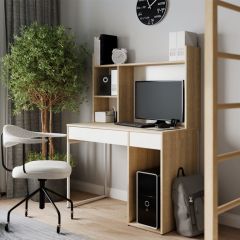 Стол письменный с надстройкой НКМ Эдем-1 в Нытве - nytva.mebel24.online | фото 4