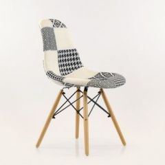 Стул Barneo N-12 Patchwork черно-белый в Нытве - nytva.mebel24.online | фото 2