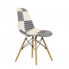 Стул Barneo N-12 Patchwork черно-белый в Нытве - nytva.mebel24.online | фото
