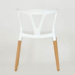 Стул Barneo N-218 Wishbone интерьерный кухонный белый в Нытве - nytva.mebel24.online | фото 2