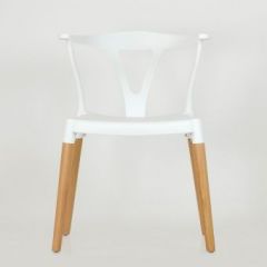 Стул Barneo N-218 Wishbone интерьерный кухонный белый в Нытве - nytva.mebel24.online | фото 3
