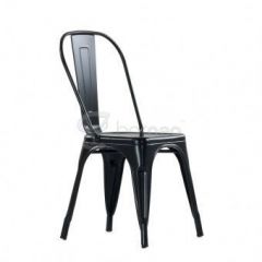 Стул Barneo N-240 Tolix (RAL9017 Черный) в Нытве - nytva.mebel24.online | фото