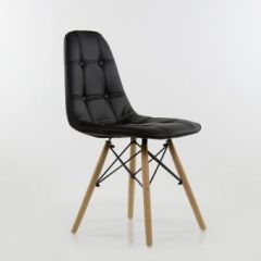 Стул Barneo N-43 Pulsante PU черный в Нытве - nytva.mebel24.online | фото 2